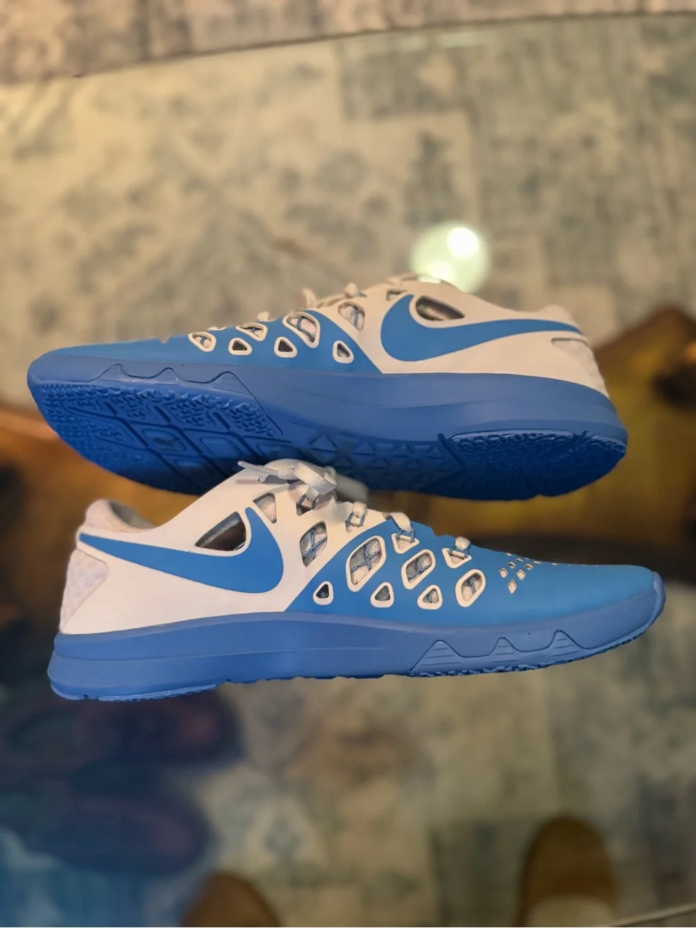 Nike Train Speed 4 AMP “North Carolina Blue” Training Sneakers Men’s Size 10